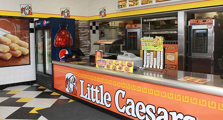 美国第三大披萨连锁店Little Caesars更新标志